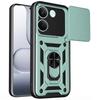 Case for Poco X8 Pro 5G - TPU+PC, Green, With Stand