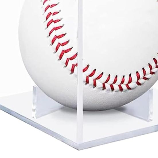 1/3/6 ks Vitrína na baseballové míče Průhledný design Prachotěsná UV ochrana Akrylový držák na baseballové míče Zobrazovací box