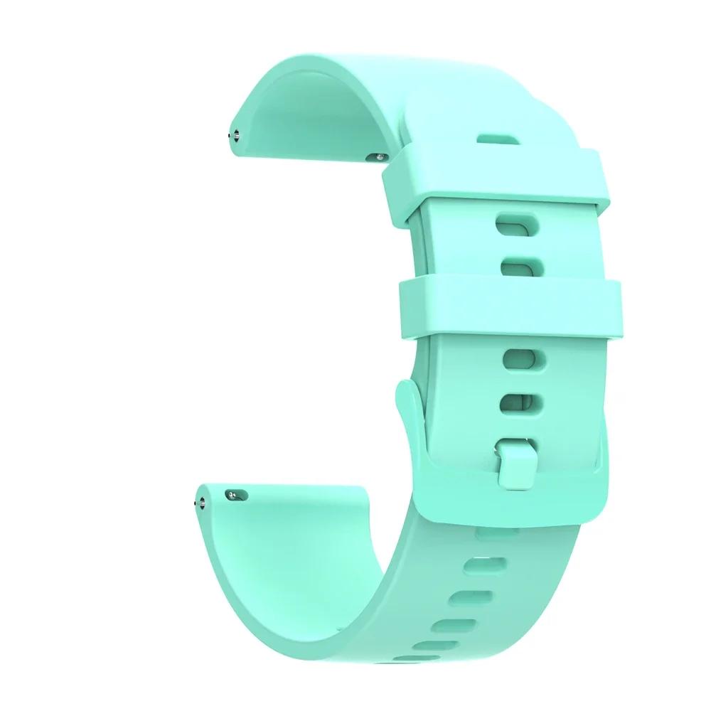 22mm 20mm Watch Silicone Strap For Samsung Watch 7/6/5 40/44mm 5 Pro 45mm Wristband Watch 4 6 Classic 43mm 47mm  Bracelet Correa