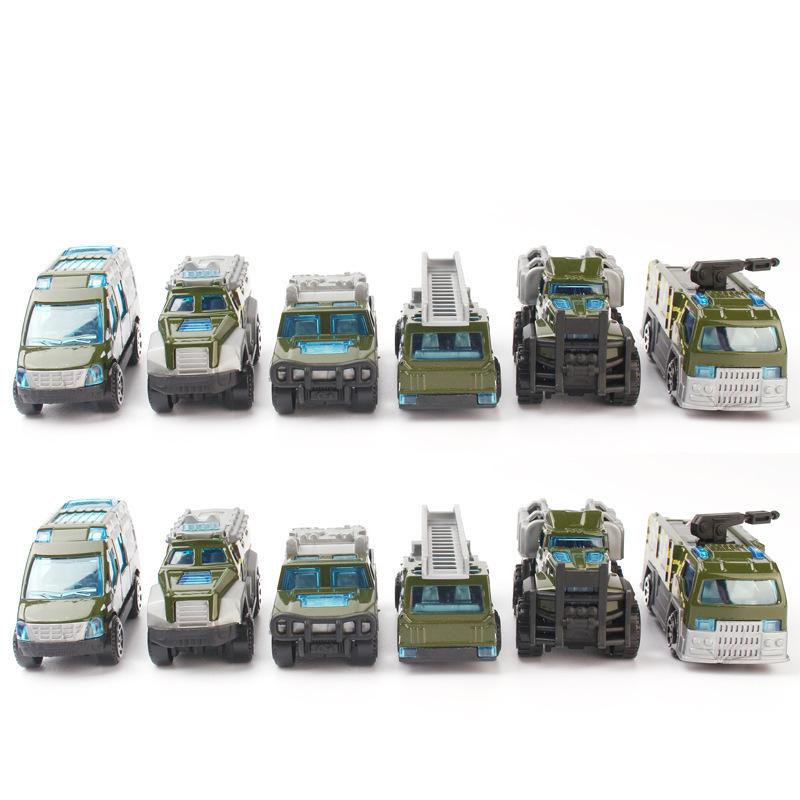 Children'S Toy Car Military Tank Armored Transport Off-Road Simulation Model Children Boy Pocket Car Car Batch