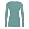 Women's And Spring Slim Bottom T-shirt Fashion Casual Color Round Neck Pullover Long Sleeve Top