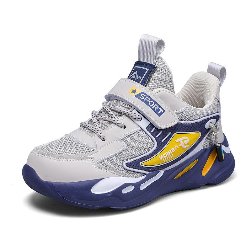 Boys' Sneakers2026Spring and Autumn new children's shoes, breathable kids' sneakers, for older children and students, running shoes, summer style