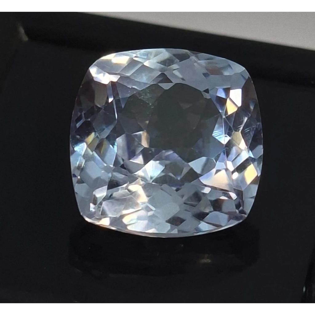 Light Blue Tanzanite Natural 10-12 Ct Cushion Cut Stunning Certified Gemstone