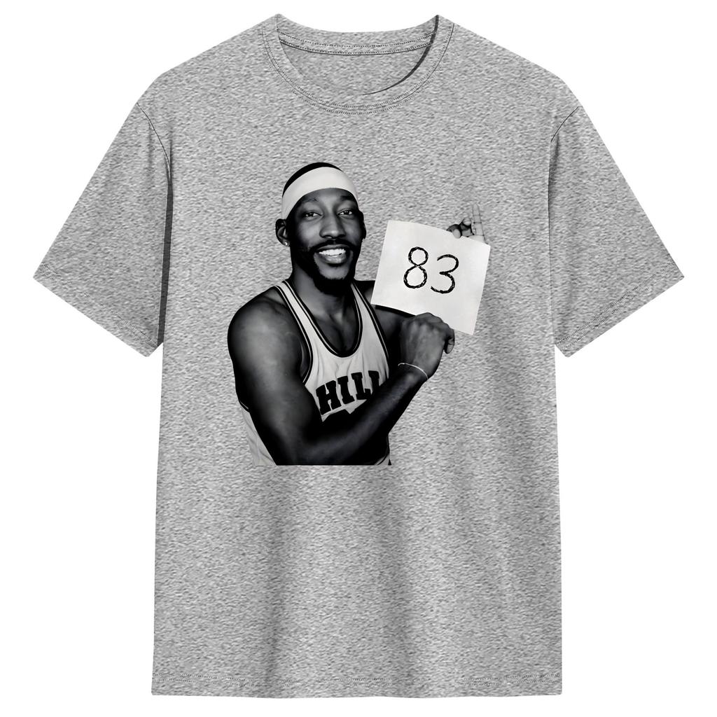 Novelty Bam Adebayo 83 TShirts Unisex Crew Neck Cotton T Shirts Short Sleeve Tee Shirt Printed Tops