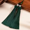 Lightweight Keychain with Double Tassels Multipurpose Vertical Tassels Decoration for Keys Purses Backpacks