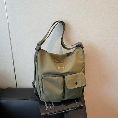 Street Trend Personality Versatile Multi-pocket Bag Women's Summer New Backpack Single Shoulder Messenger Tote Bag