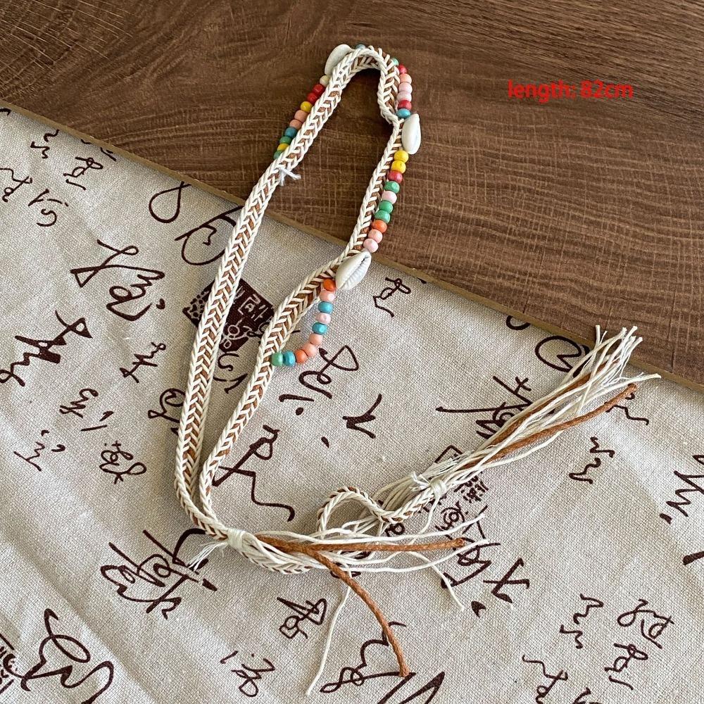 Hand Woven Body Chain Bohemian Ethnic Style Headband New Waist Chain  Summer