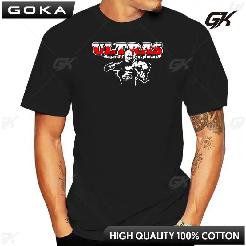 Fight for Your Right TShirts Ultras Not Homologated Tshirt Terrace Life Football Hooligans Tee Shirt Casual Short Sleeve Tops