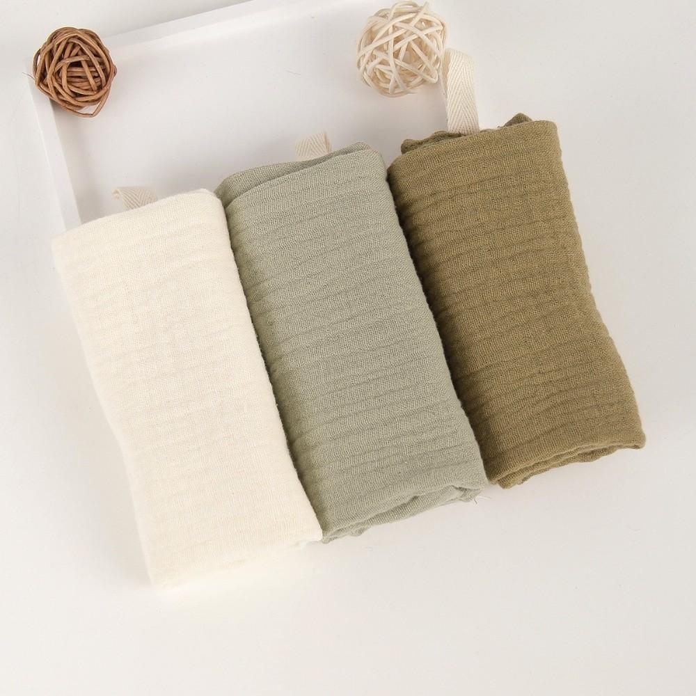 Absorbent Square Towels 4-Layer Pure Cotton Newborn Burp Cloth New Baby Cotton Washcloth