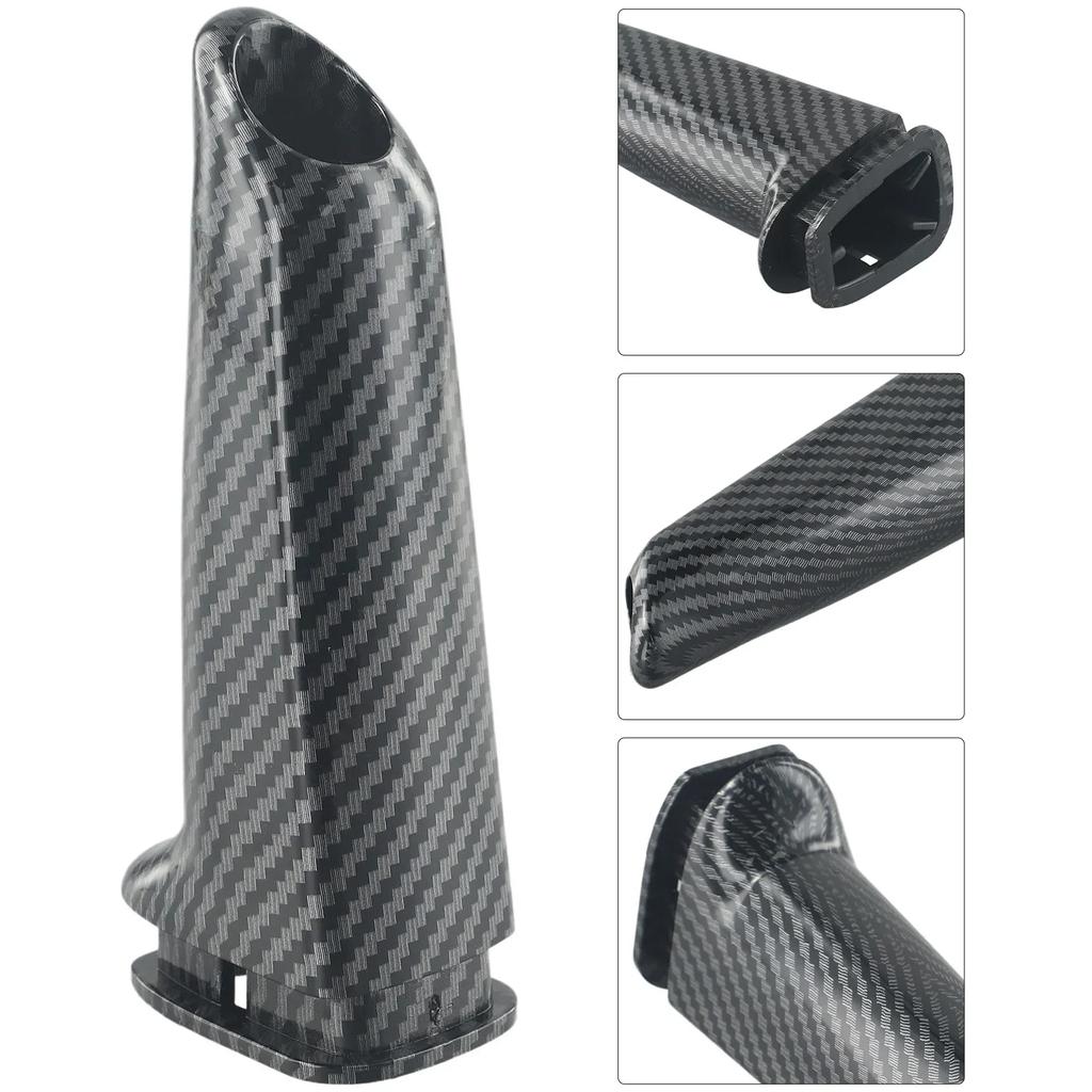 Moderne Handbremsgriffabdeckung in Carbonfaser-Optik für BMW E46 E90 E92 F30 F32 F80, luxuriöses Upgrade für den Innenraum Ihres Autos