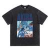 Japanese Anime Akira Vintage Tshirt Unisex Unisex Cotton Casual Oversized Unisex Couples Streetwear Trendy Y2k Short Sleeves Classic