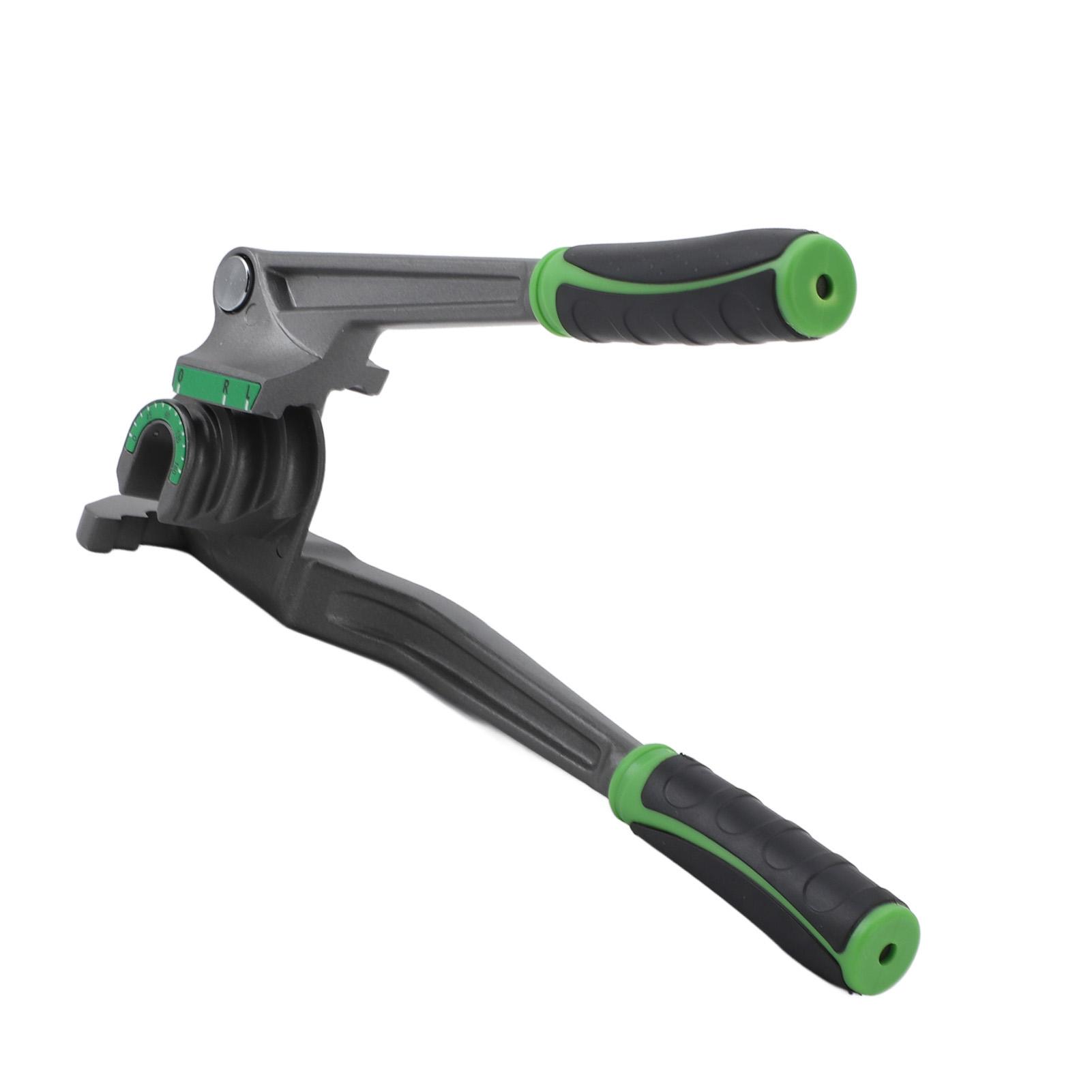 Compacte 3-in-1 pijpbuiger met gradenindicatorwiel, snelsluiting voor 1/4 , 5/16 , 3/8  HVAC, koelkasten, auto's