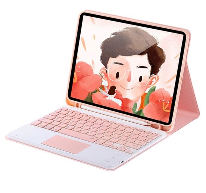 Keyboard touchpad case for apple ipad 10.2 7/8/9 gen