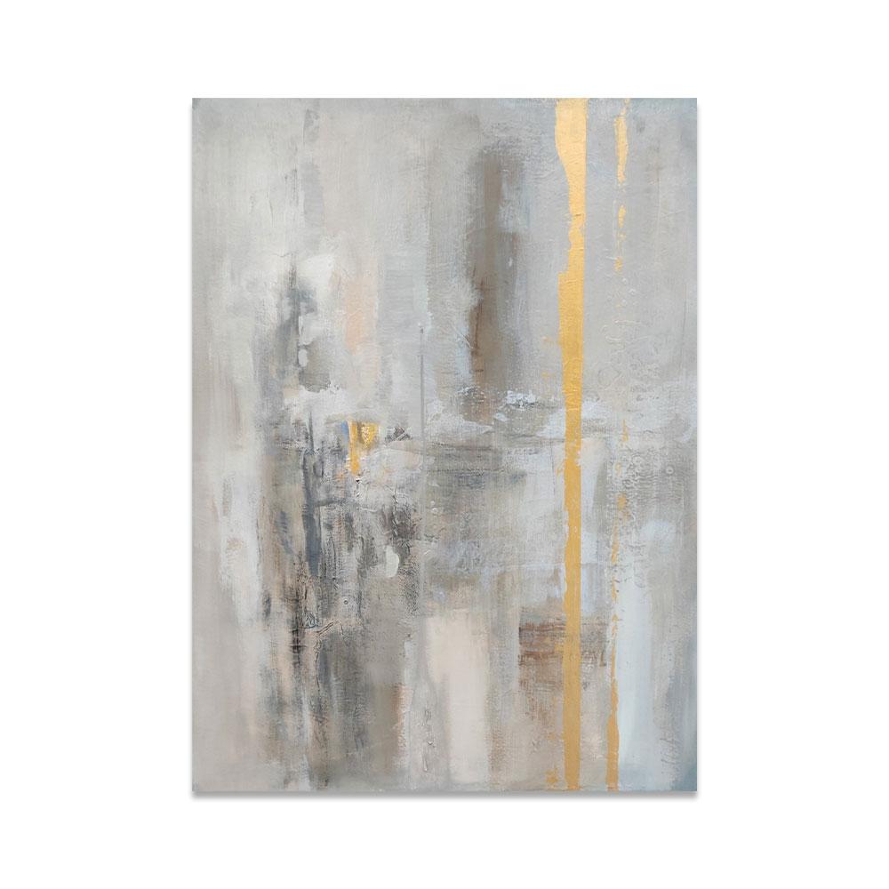 

Сучасне абстрактне сіре і золото Мистецтво Плакат Друк на полотні Настінне мистецтво Nordic Style Абстрактне образотворче мистецтво Куадро для домашнього декору у вітальні 21x30 No Frame