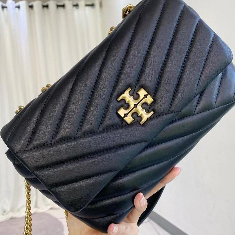 TB Новая сумка-цепочка Kira из ягненка с ромбовидным узором - Средний и Маленький размеры Варианты для ношения на плече и через плечо Дизайн с квадратной пряжкой для женщин 2758185 cm 4440₽