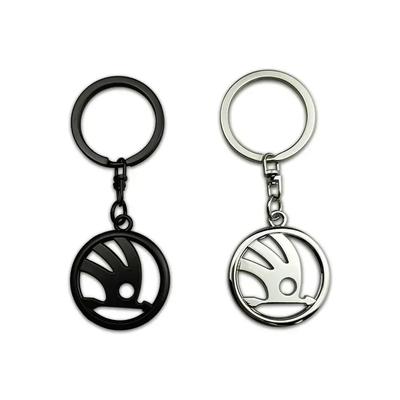 2025 New for Skoda Metal Car Keychain Pendant Key Rings Holder Octavia Kodiaq Superb Yeti A7 Roomster VRS Rapid Kodiak Fabia Acc