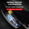 For 2025 Tesla New Model Y Launch Juniper  2Pcs Under Seat Drawer TPE Storage Box Organizer Cover Tray Car Interior Accessories