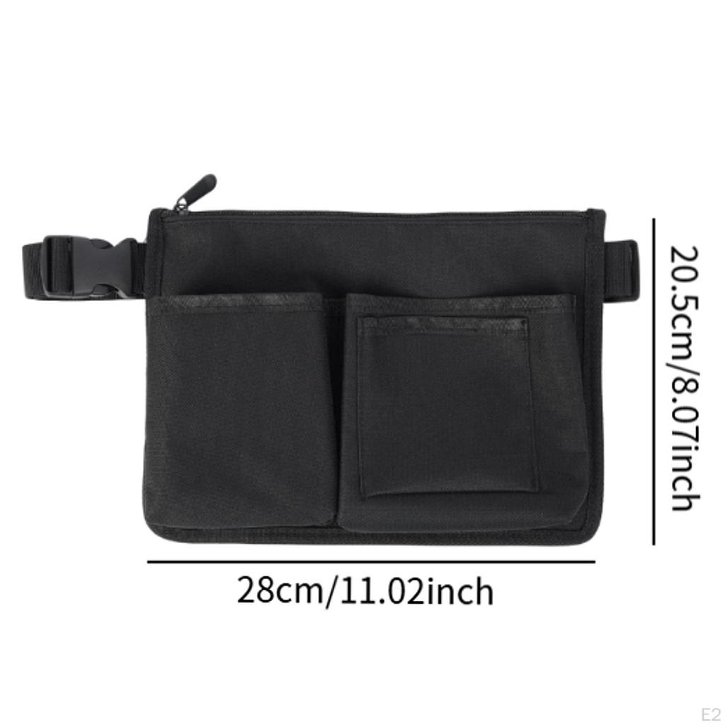 Nurse Waist Bag Adjustable Medical Supplies Storage for Keys Gloves Men