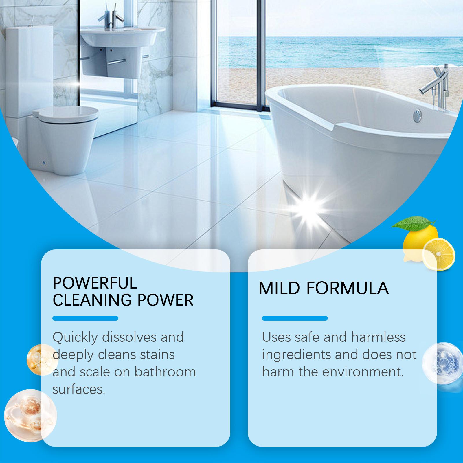 Шипучие таблетки для чистки ванной комнаты — фото 5