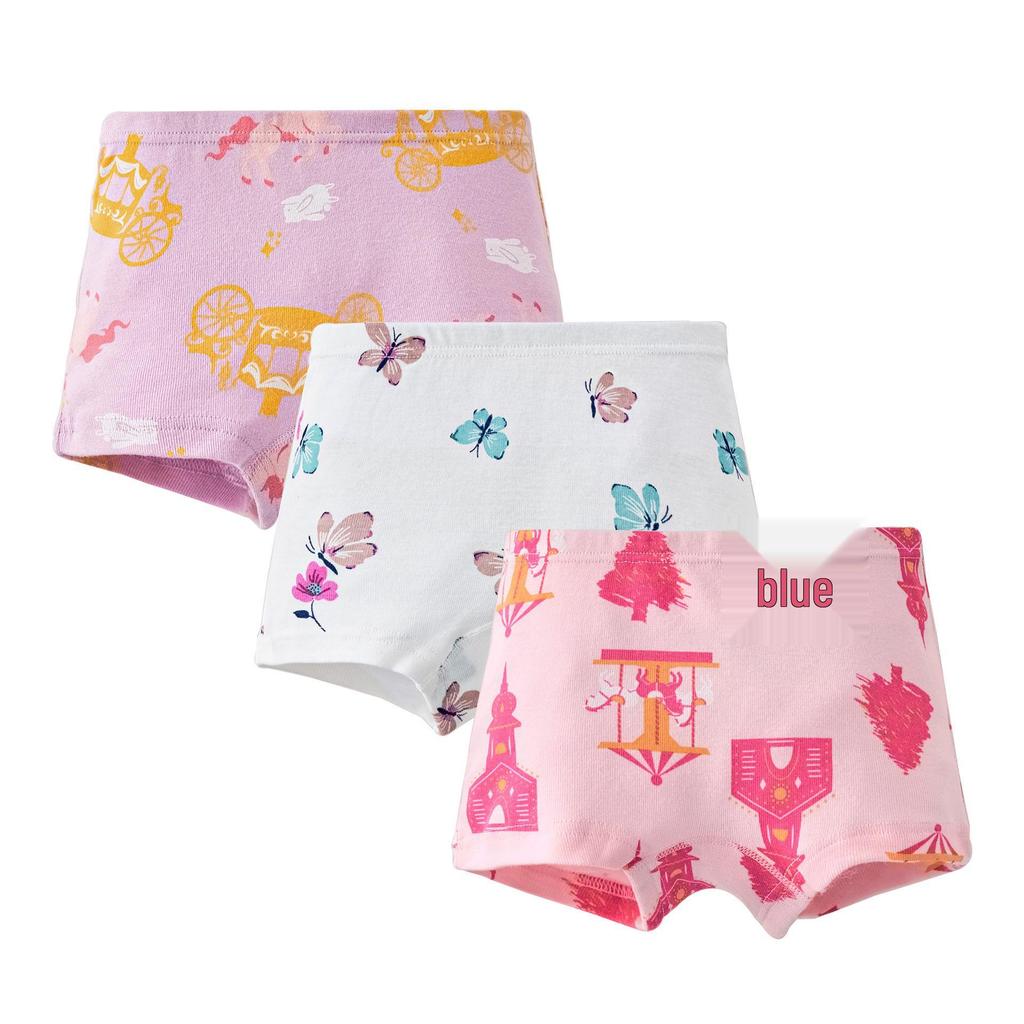 Girls' 100% Cotton Boxer Briefs - Toddler and Baby Underwear