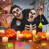 Halloween Sticky Hand Stretchy Pumpkin Spider Web Elastic Sticky Sensory Toys Halloween Party Gifts For Kids Adult