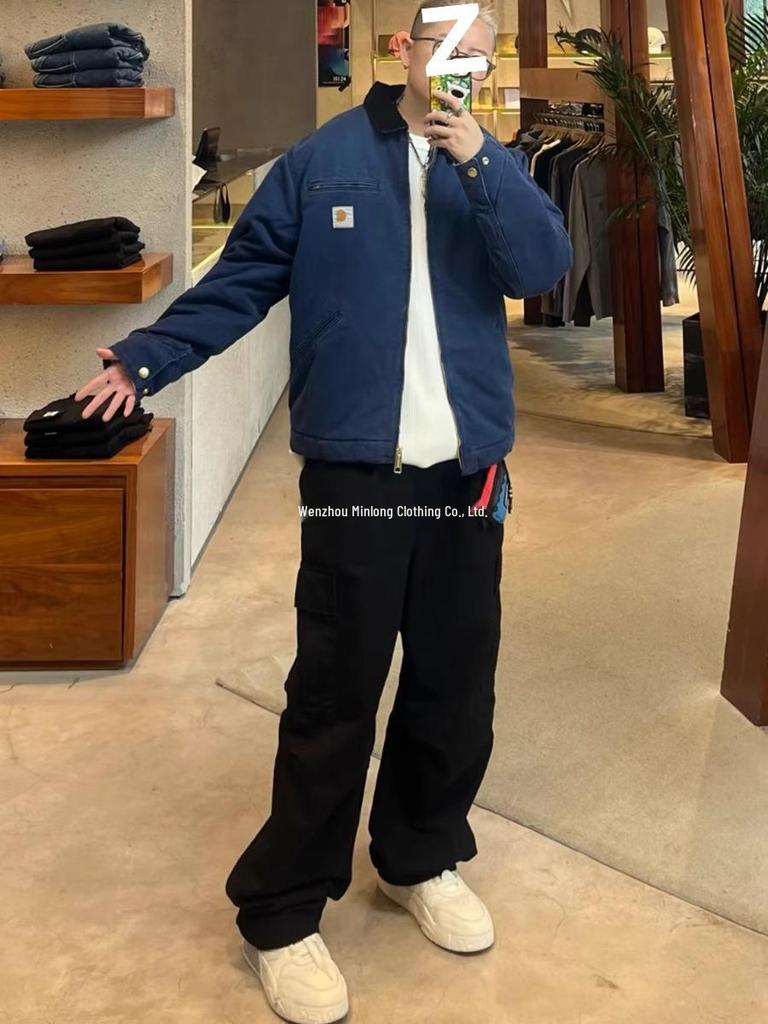 Carhartt Detroit Retro Canvas Jacke mit Baumwollpolsterung