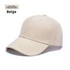 Cotton Baseball Cap With Adjustable Sunshade For Casual Wear