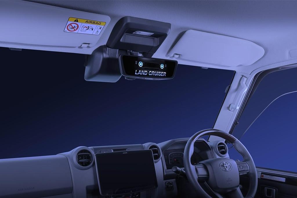 Alpine Digital Mirror Installation Kit for Land Cruiser 70 2023 Vehicle-Specific (November - Present) KTX-M01-LC-70