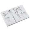 Nurse Uniform Silicone Mold Medical Equipment Fondant Molds Cake Decorating Tools Cupcake Topper Candy Resin Clay Chocolate Gumpaste Mold