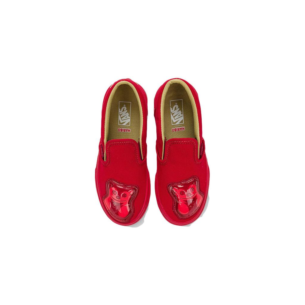 Vans Haribo x Classic Slip-On Kids Goldbears Kids Sneakers Red Goldbears-Red VN0009R7RED