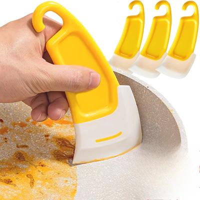 Temizlik Spatulası Mutfak Kazıyıcı Yumuşak Bıçak Kazıyıcı Fırça Kirli Tava Tencere Bulaşıklar Temizleyici Aletler Yemek Pişirme Fırınlama Aleti Mutfak Aleti