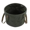 20L Faltbarer Eimer Leichtgewicht Platzsparend Multifunktional Grün Tragbarer Eimer für Outdoor