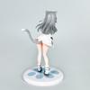 New product - Standing beauty girl Gan Cheng Cat Girl figure - 2D anime cat-ear girl decorative item - Opened box gift