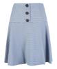 ECOLEDEPARIS Three-Button A-Line Skirt_Rb37Wscm37Z