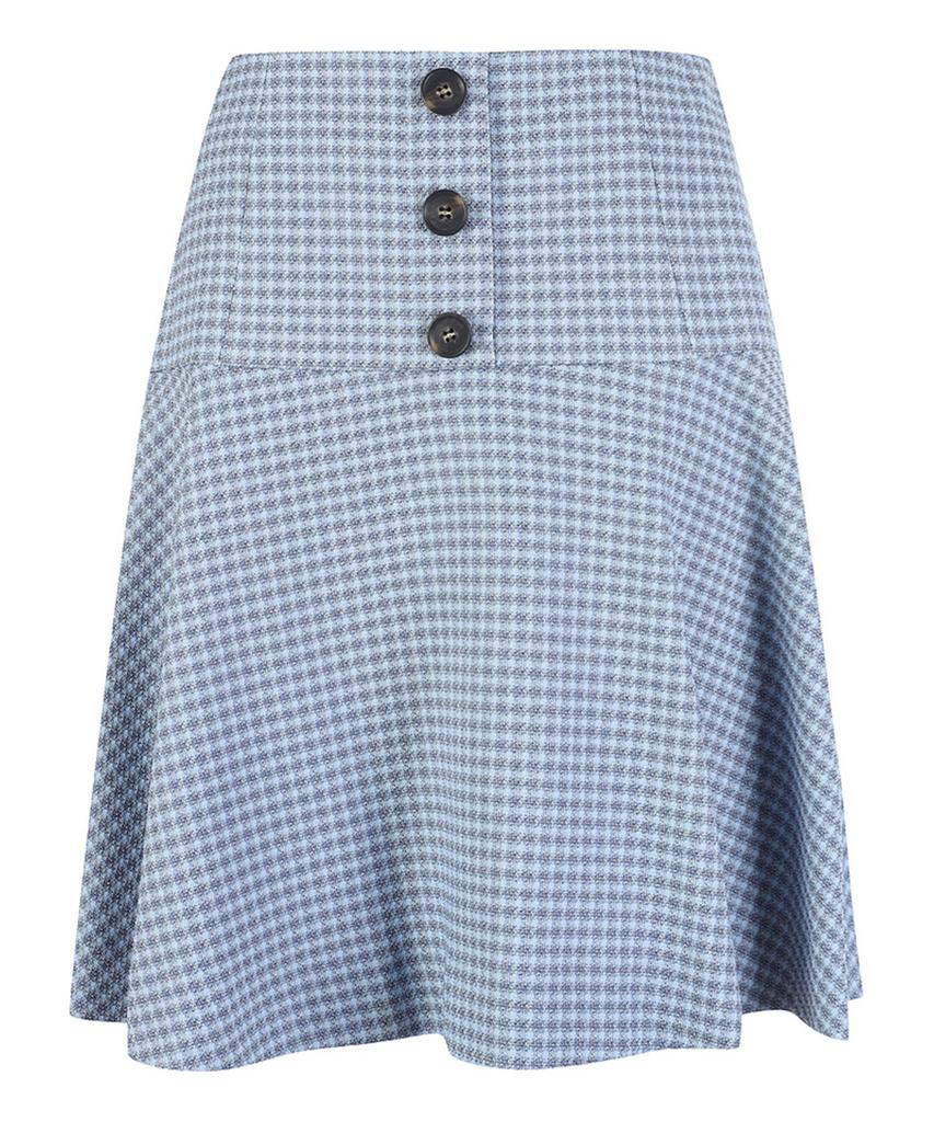 ECOLEDEPARIS Three-Button A-Line Skirt_Rb37Wscm37Z