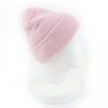 Pristine CHANEL Knit cap COCO Mark Heart Rhinestone pink cashmere Women Used