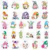 Easter Gnome Graffiti Sticker Set: Creative Cartoon Festival Decor for Phone Cases & Suitcases