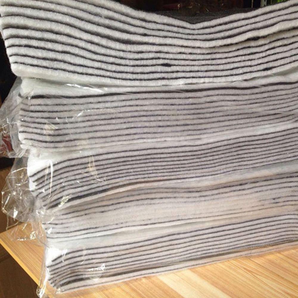 Double Layer Aquarium Sponge Filter White&Black Good Permeability Fish Tank Filter Cotton Sponge 1cm Thick