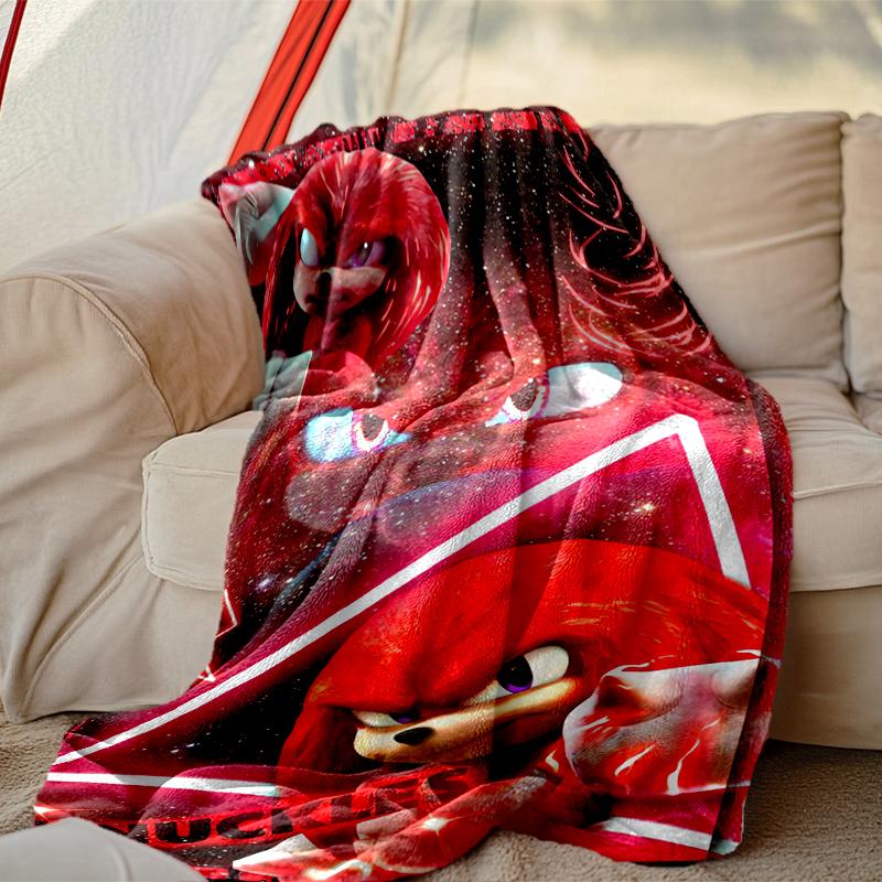 SONIC Blanket Lightweight Print Throw Blanket For Couch, Bed, Car, A Heartfelt Gift for Your Family and Friends