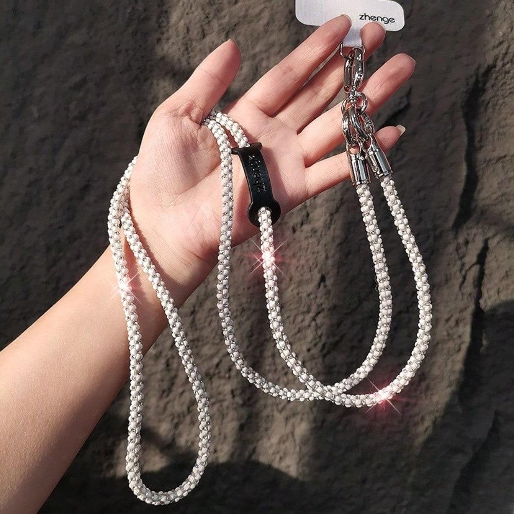 Crossbody Mobile Phone Lanyard Women's Outdoor Long Travel Mobile Phone Chain Bag Lanyard