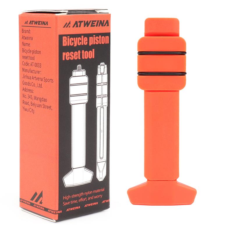 ATWEINA bicycle oil disc piston reset tool mountain road bike brake caliper hydraulic clamp disc brake reset device жёлтый