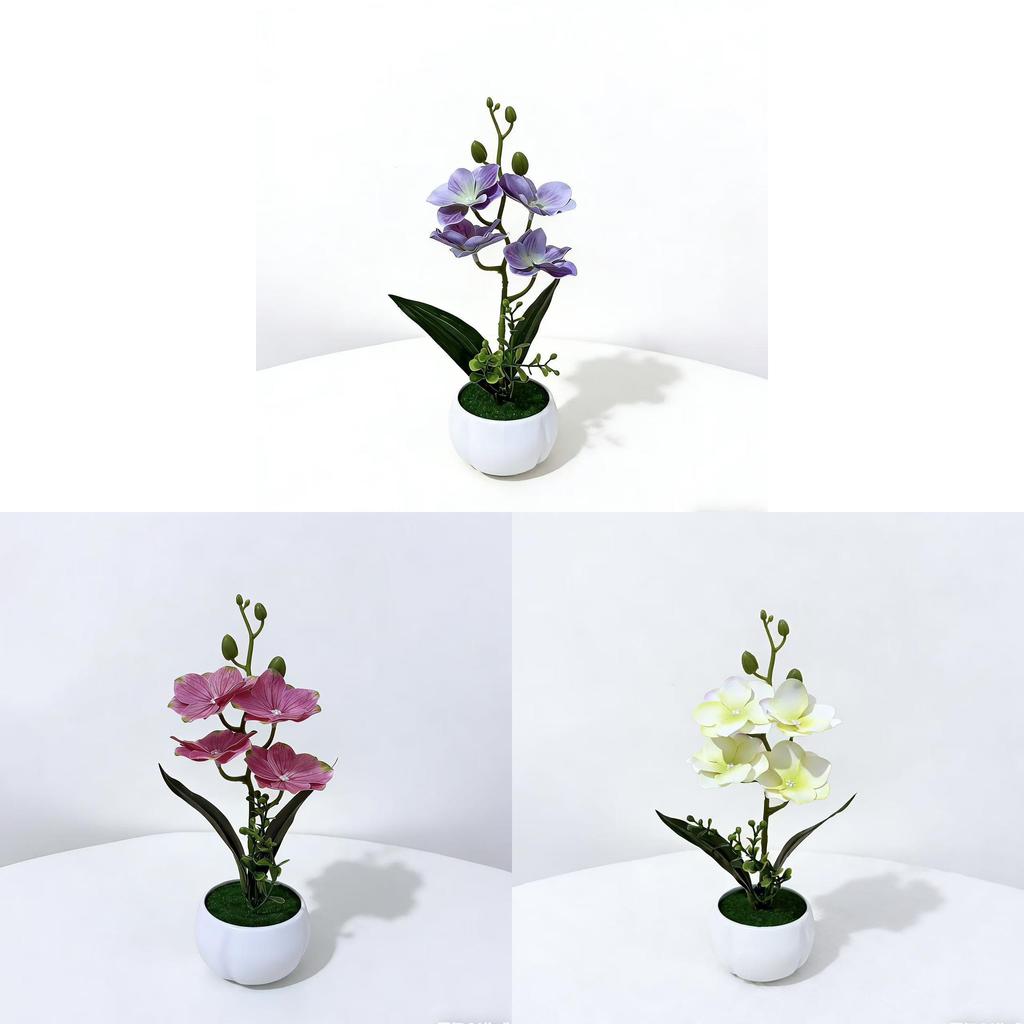 Konstgjord Magnolia i Kruka för Hem- och Kontorsdekor