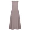 2023 Summer Plus Size Women's Retro Sleeveless Pocket Long Dress