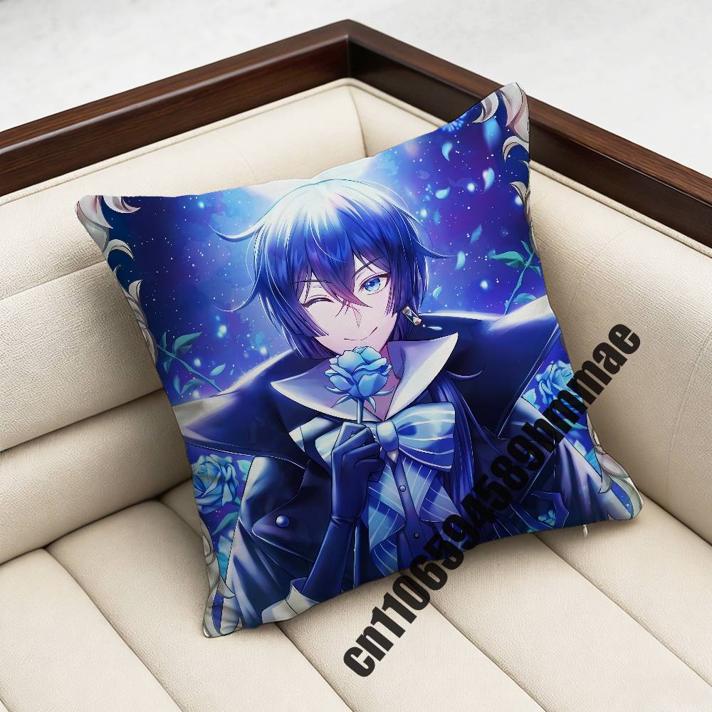 For The Case Study Of V-Vanitas Noe Archiviste Throw Pillow Case Sham 45X45Cm 40X40Cm Square Car Pillowcase Pad Cushion Cover