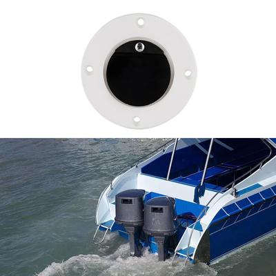 Boat Scupper Valve Kit for Self Bailing Cockpit Drainage