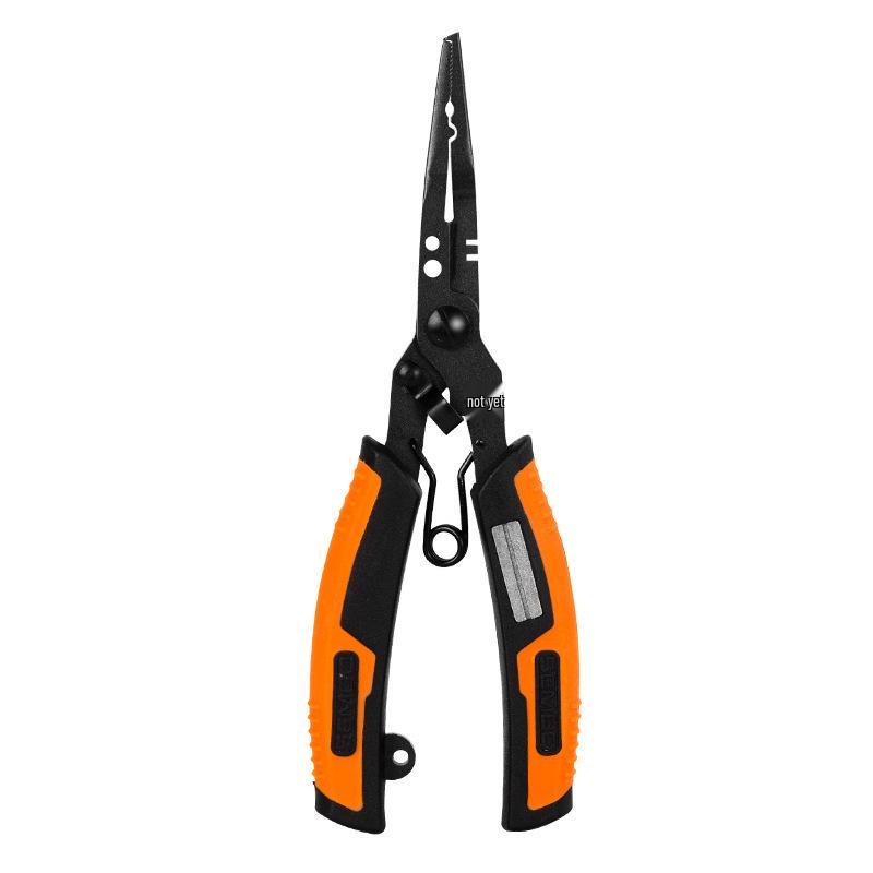 Samba Multifunctional Fishing Pliers: Split Ring Opener, Long Nose Hook Remover, Fish Gripper