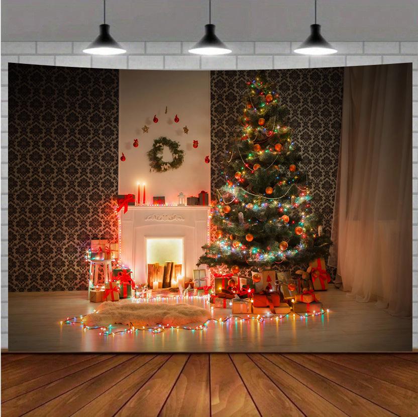 Cross-border Christmas Tapestry: Home Décor Wall Hanging for Bedroom & Photography