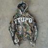 Men's Camouflage Zipper Hoodie Jacket - Autumn/Winter Retro Style