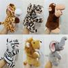 Jungle Animal Animal Hand Puppets Movable Mouth Plush Hand Doll Birthday Gift   Preschool