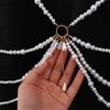 Belt Pearl Waistband Y2K Jewelry Belly Chain Fashion Sexy Body Chain  Dress Accessories